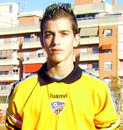 Leandro, hace dos años, en la escuela azulgrana