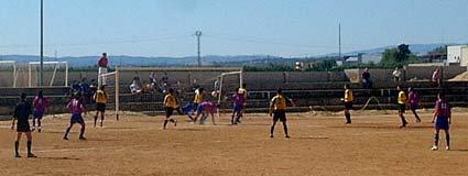 Remat previ de Castaño, que aprofità Romero per fer el 0-1