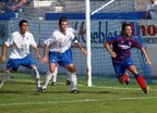 Soto debutó en partido oficial.