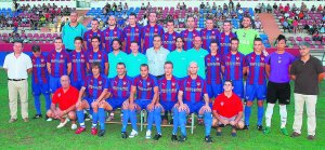 Plantilla 2009-10 / Foto Juan Penadés (Las Provincias)